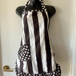 Henry Bendle Apron (Brown & White)